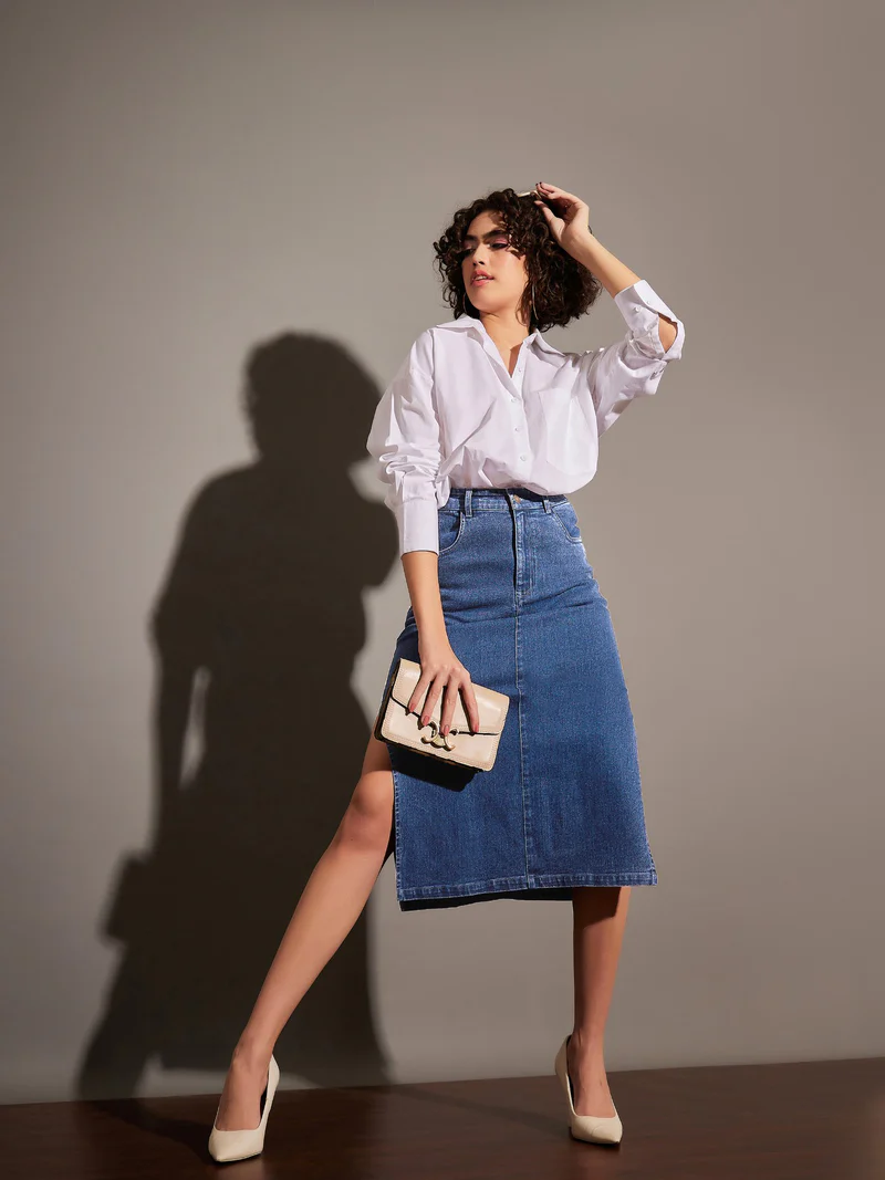 Denim Skirt - Image 2