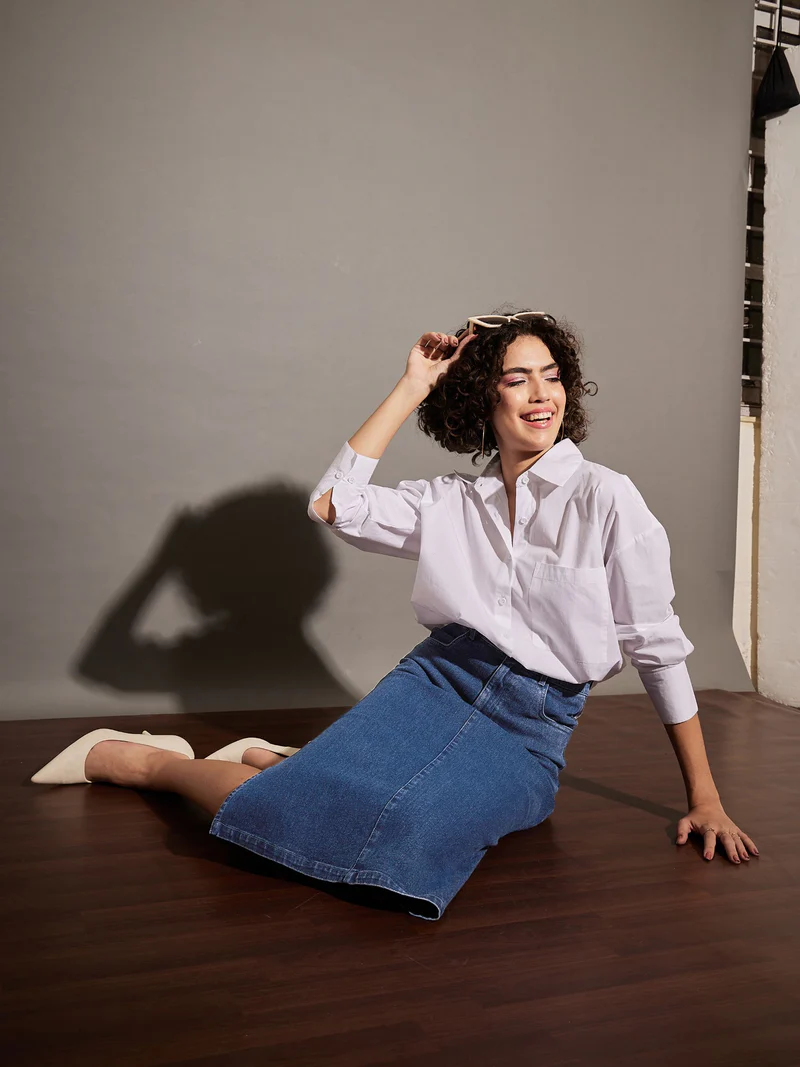 Denim Skirt - Image 6